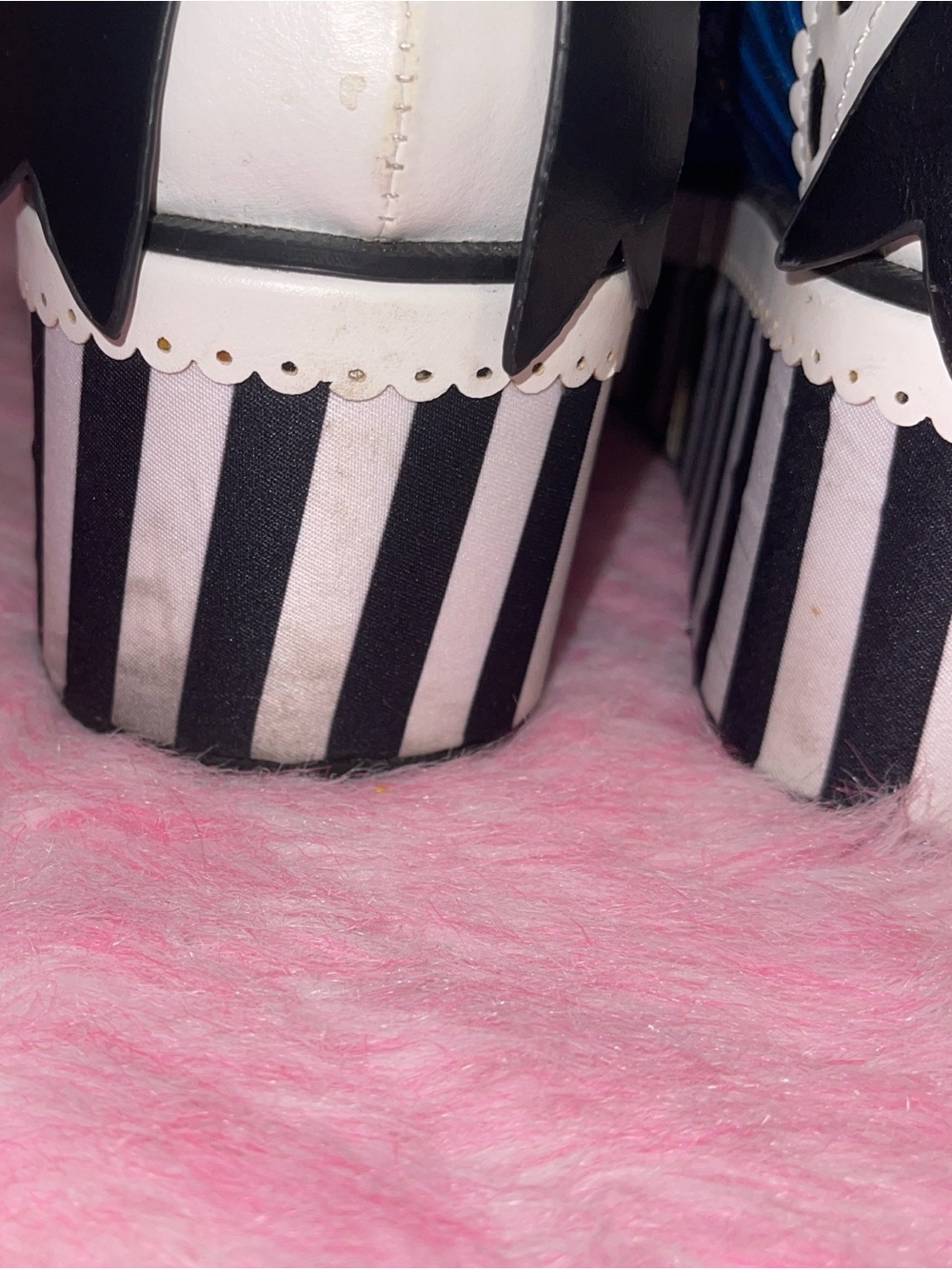 RARE Hot chocolate Design Alice In Wonderland flats Lolita Goth 8 Victorian - Picture 6 of 9